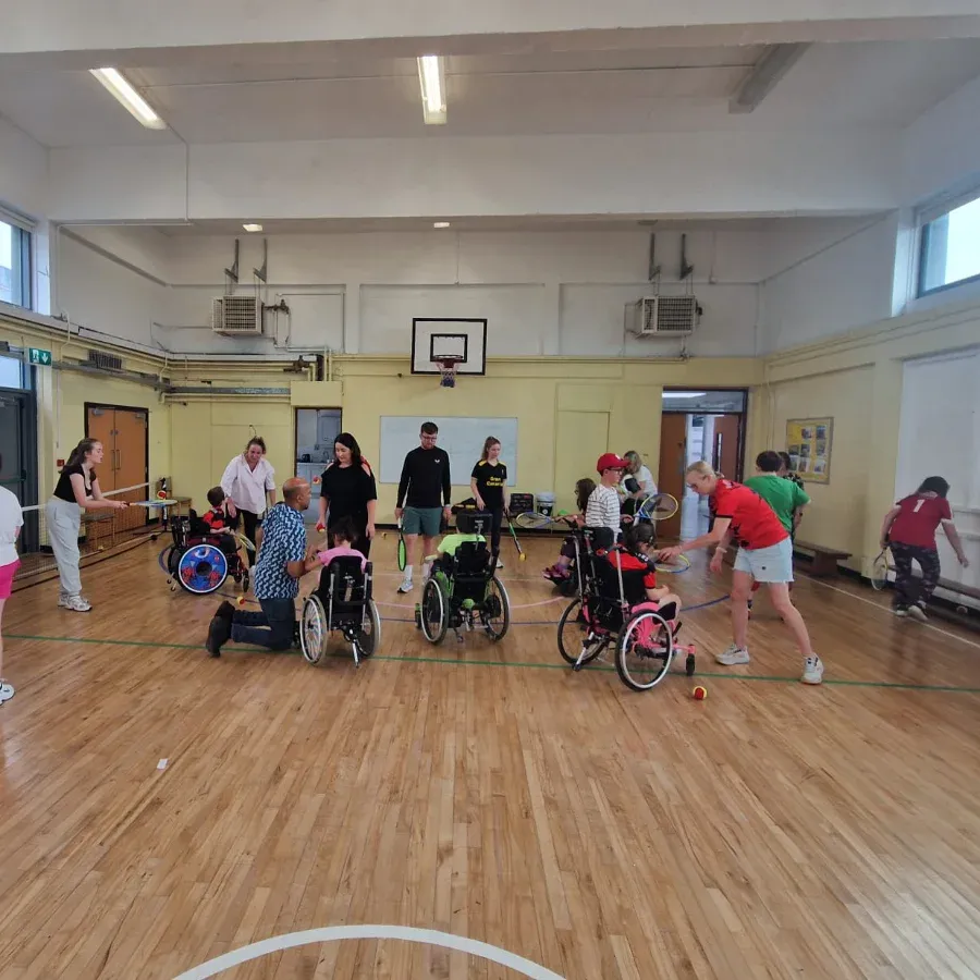 saturday morning activities in a hall